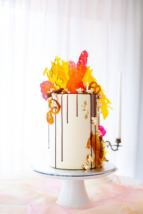 Extra tall birthday cake - Sweet Passion Cakes Aus